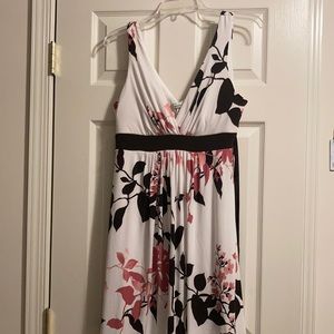 🔵 Speechless Floral Sleeveless Summer Dress - size L